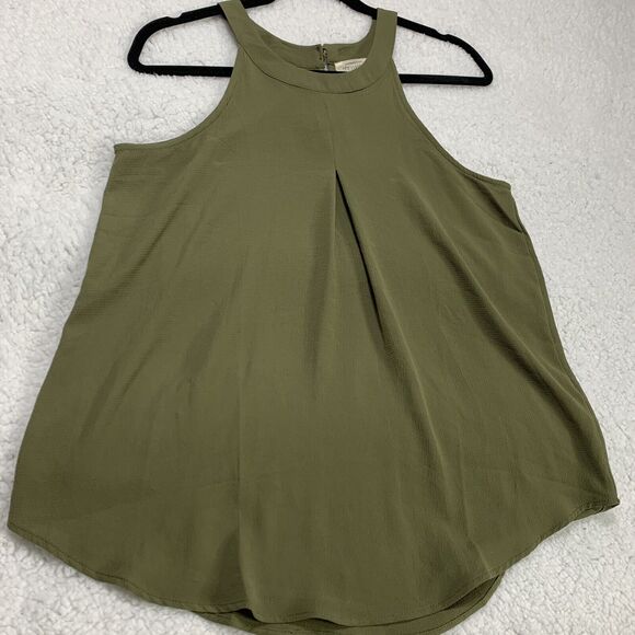 Sweet Wanderer Top Adult Medium Green Halter Thin Straps Back Keyhole Neck - Picture 6 of 12